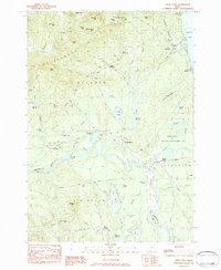 Steep Falls 1983 topographic map thumbnail