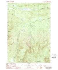 Sugarloaf Mtn 1989 topographic map thumbnail