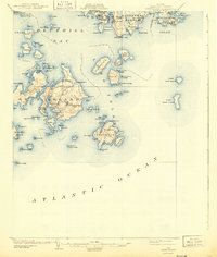 Swan Island 1904 topographic map thumbnail