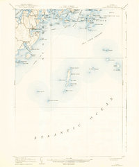 Tenants Harbor 1906 topographic map thumbnail