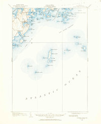 Tenants Harbor 1904 topographic map thumbnail