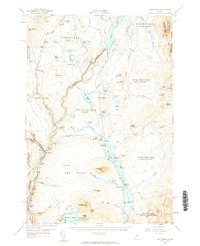 The Forks 1956 topographic map thumbnail