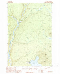 The Forks 1988 topographic map thumbnail