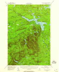 Traveler Mountain 1955 topographic map preview
