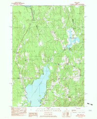 Unity Pond 1982 topographic map thumbnail