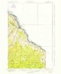 Van Buren 1934 topographic map thumbnail