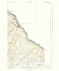 Van Buren 1934 topographic map thumbnail