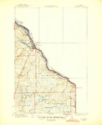 Van Buren 1934 topographic map thumbnail