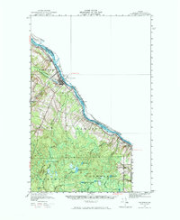 Van Buren 1951 topographic map thumbnail