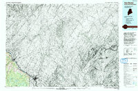 Van Buren 1993 topographic map thumbnail