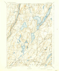 Vassalboro 1898 topographic map thumbnail