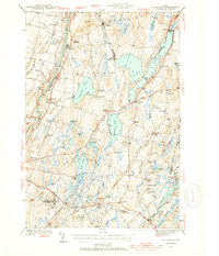 Vassalboro 1941 topographic map thumbnail