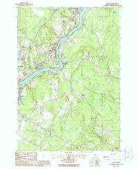 Veazie 1988 topographic map thumbnail