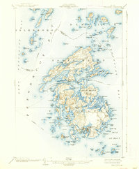 Vinalhaven 1904 topographic map thumbnail