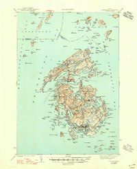 Vinalhaven 1944 topographic map thumbnail