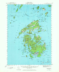Vinalhaven 1941 topographic map thumbnail