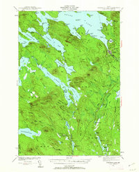 Wabassus Lake 1941 topographic map preview