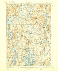 Waldoboro 1915 topographic map thumbnail