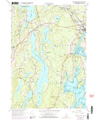 Waldoboro West 1965 topographic map thumbnail
