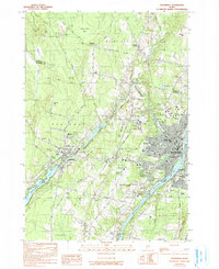 Waterville 1982 topographic map thumbnail