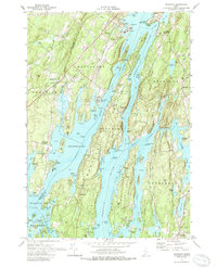 Westport 1970 topographic map thumbnail