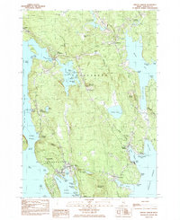 Winter Harbor 1984 topographic map thumbnail