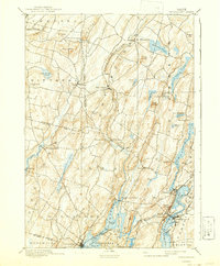 Wiscasset 1893 topographic map thumbnail
