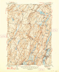 Wiscasset 1944 topographic map thumbnail