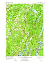 Wiscasset 1957 topographic map thumbnail