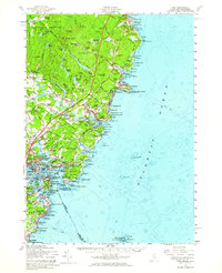 York 1956 topographic map thumbnail