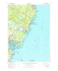 York 1956 topographic map thumbnail
