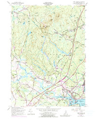 York Harbor 1956 topographic map thumbnail