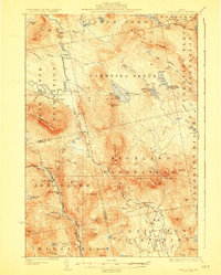 Dead River 1928 topographic map thumbnail