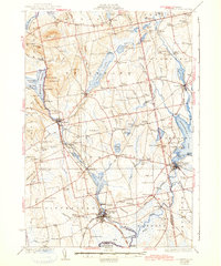 Pittsfield 1932 topographic map thumbnail