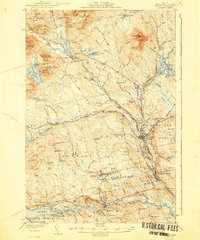 Sebec 1943 topographic map thumbnail