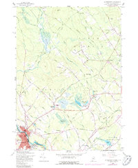 Somersworth 1958 topographic map thumbnail