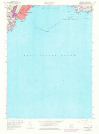 Woodmont 1960 topographic map thumbnail