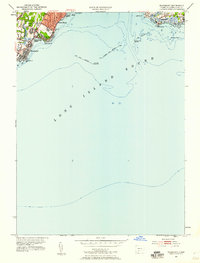 Woodmont 1951 topographic map thumbnail