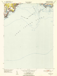 Woodmont 1951 topographic map thumbnail