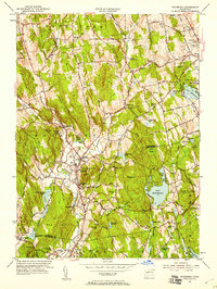 Woodbury 1955 topographic map thumbnail