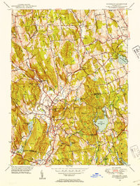 Woodbury 1948 topographic map thumbnail