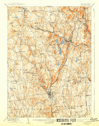 Winsted 1892 topographic map thumbnail