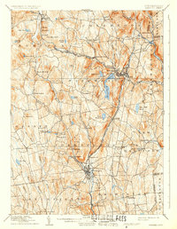 Winsted 1892 topographic map thumbnail