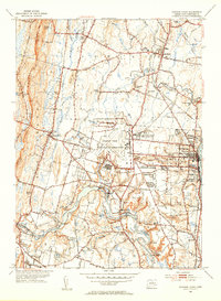 Windsor Locks 1953 topographic map thumbnail