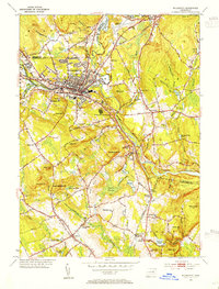 Willimantic 1953 topographic map thumbnail