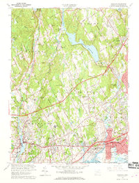 Westport 1960 topographic map thumbnail