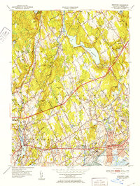 Westport 1951 topographic map thumbnail