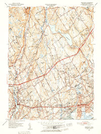 Westport 1951 topographic map thumbnail