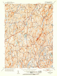 Westford 1952 topographic map thumbnail