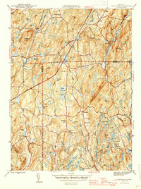 Westford 1945 topographic map thumbnail